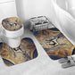 Suty Bathroom Set with Typhonic Beast Staff Ancient Egypt Symbolism