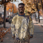 Suty Sweatshirt with Typhonic Beast Staff Ancient Egypt Symbolism