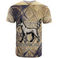 Suty T shirt with Typhonic Beast Staff Ancient Egypt Symbolism