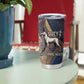 Suty Tumbler Cup with Typhonic Beast Staff Ancient Egypt Symbolism
