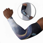 Shu Celestial Constellations Arm Sleeves Rainbow Ancient Egyptian Sky Deity Theme