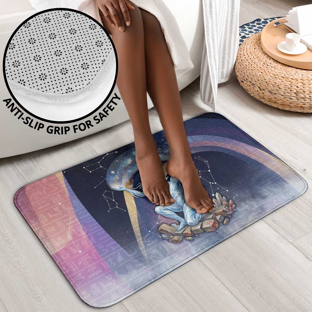 Shu Celestial Constellations Bathroom Set Rainbow Ancient Egyptian Sky Deity Theme