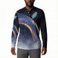 Shu Celestial Constellations Button Sweatshirt Rainbow Ancient Egyptian Sky Deity Theme