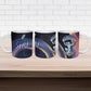 Shu Celestial Constellations Ceramic Mug Rainbow Ancient Egyptian Sky Deity Theme
