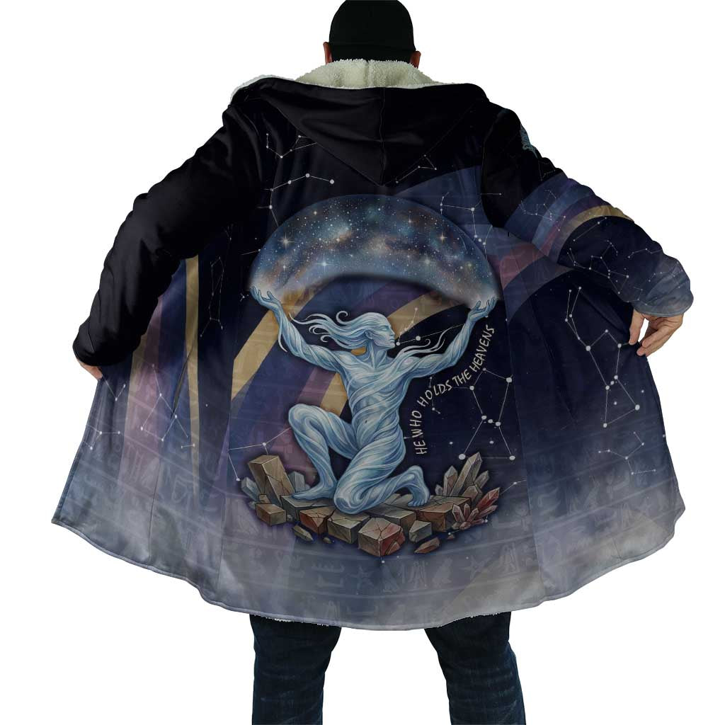 Shu Celestial Constellations Cloak Rainbow Ancient Egyptian Sky Deity Theme