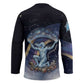 Shu Celestial Constellations Hockey Jersey Rainbow Ancient Egyptian Sky Deity Theme