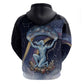 Shu Celestial Constellations Hoodie Rainbow Ancient Egyptian Sky Deity Theme
