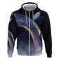 Shu Celestial Constellations Hoodie Rainbow Ancient Egyptian Sky Deity Theme