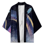 Shu Celestial Constellations Kimono Rainbow Ancient Egyptian Sky Deity Theme