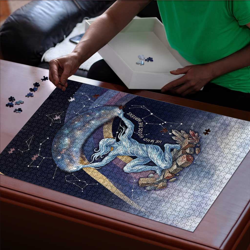 Shu Celestial Constellations Puzzle Rainbow Ancient Egyptian Sky Deity Theme