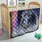 Shu Celestial Constellations Quilt Rainbow Ancient Egyptian Sky Deity Theme