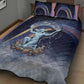 Shu Celestial Constellations Quilt Bed Set Rainbow Ancient Egyptian Sky Deity Theme