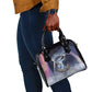 Shu Celestial Constellations Shoulder Handbag Rainbow Ancient Egyptian Sky Deity Theme