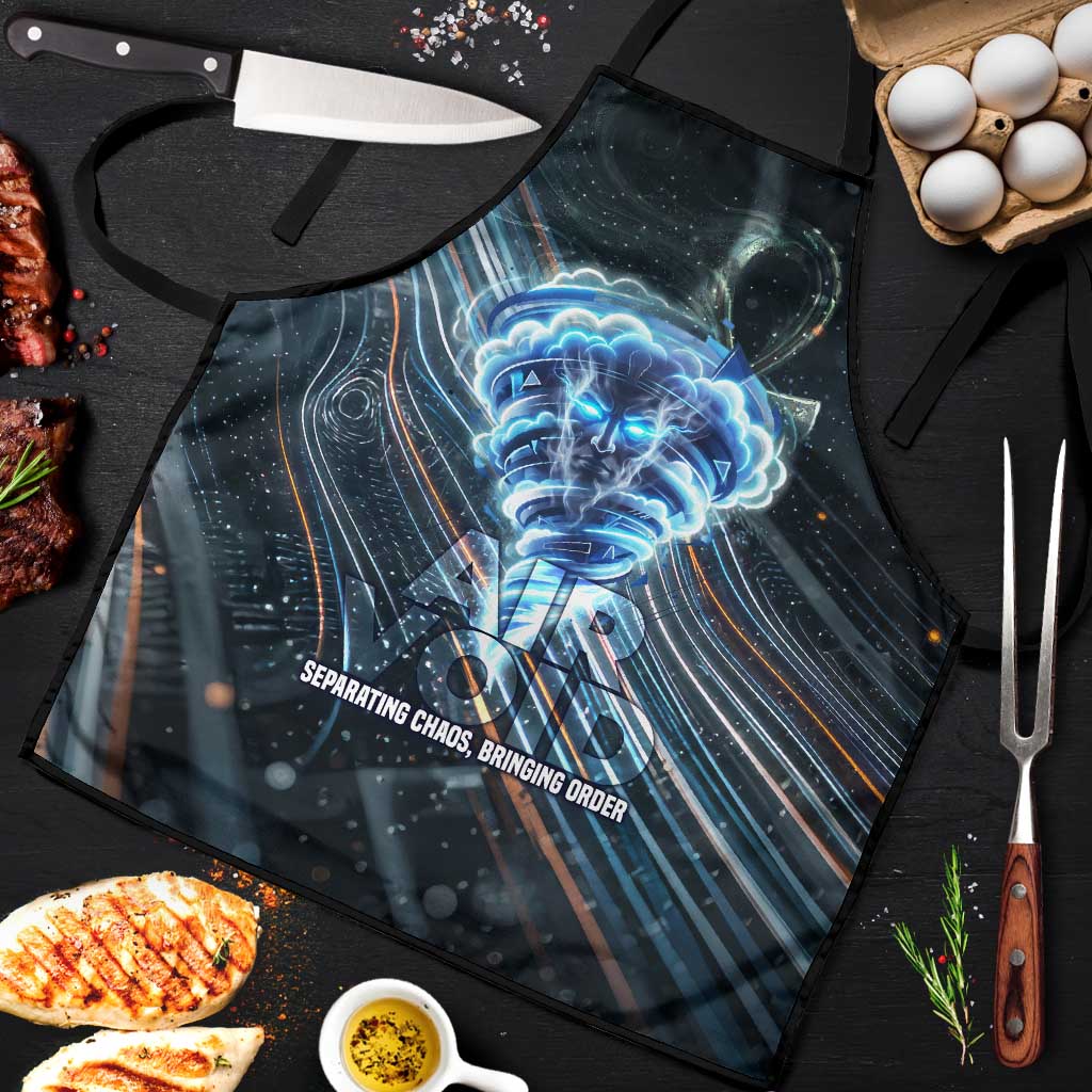 Shu Air Void Egyptian Apron with Storm God and Ankh Ancient Mythology