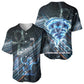 Shu Air Void Egyptian Baseball Jersey with Storm God and Ankh Ancient Mythology