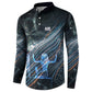 Shu Air Void Egyptian Button Sweatshirt with Storm God and Ankh Ancient Mythology