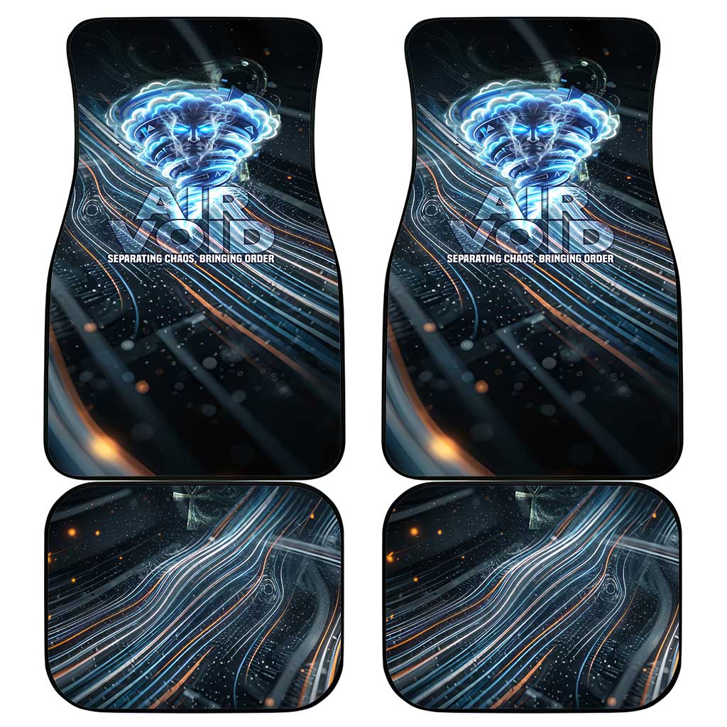 Shu Air Void Egyptian Car Mats with Storm God and Ankh Ancient Mythology