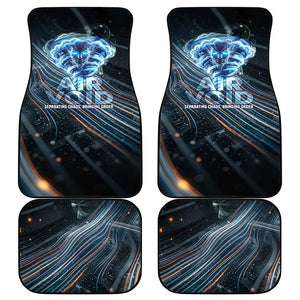 Shu Air Void Egyptian Car Mats with Storm God and Ankh Ancient Mythology