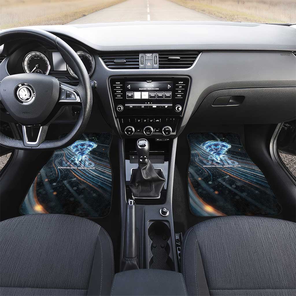 Shu Air Void Egyptian Car Mats with Storm God and Ankh Ancient Mythology