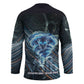 Shu Air Void Egyptian Hockey Jersey with Storm God and Ankh Ancient Mythology