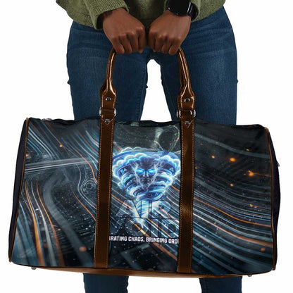 Shu Air Void Egyptian Travel Bag with Storm God and Ankh Ancient Mythology