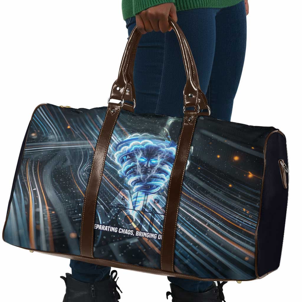 Shu Air Void Egyptian Travel Bag with Storm God and Ankh Ancient Mythology