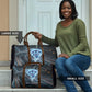 Shu Air Void Egyptian Travel Bag with Storm God and Ankh Ancient Mythology