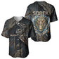 Sobek Egypt Baseball Jersey with Crocodile Head Water Symbolism Ancient Guardian