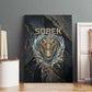Sobek Egypt Canvas Wall Art with Crocodile Head Water Symbolism Ancient Guardian