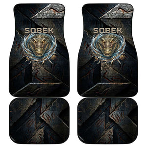 Sobek Egypt Car Mats with Crocodile Head Water Symbolism Ancient Guardian