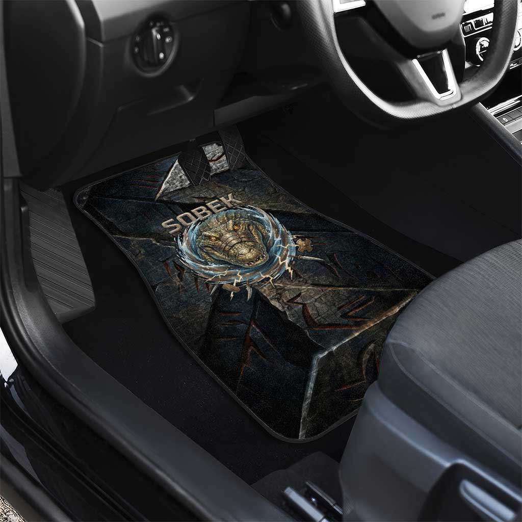 Sobek Egypt Car Mats with Crocodile Head Water Symbolism Ancient Guardian