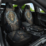 Sobek Egypt Car Seat Cover with Crocodile Head Water Symbolism Ancient Guardian