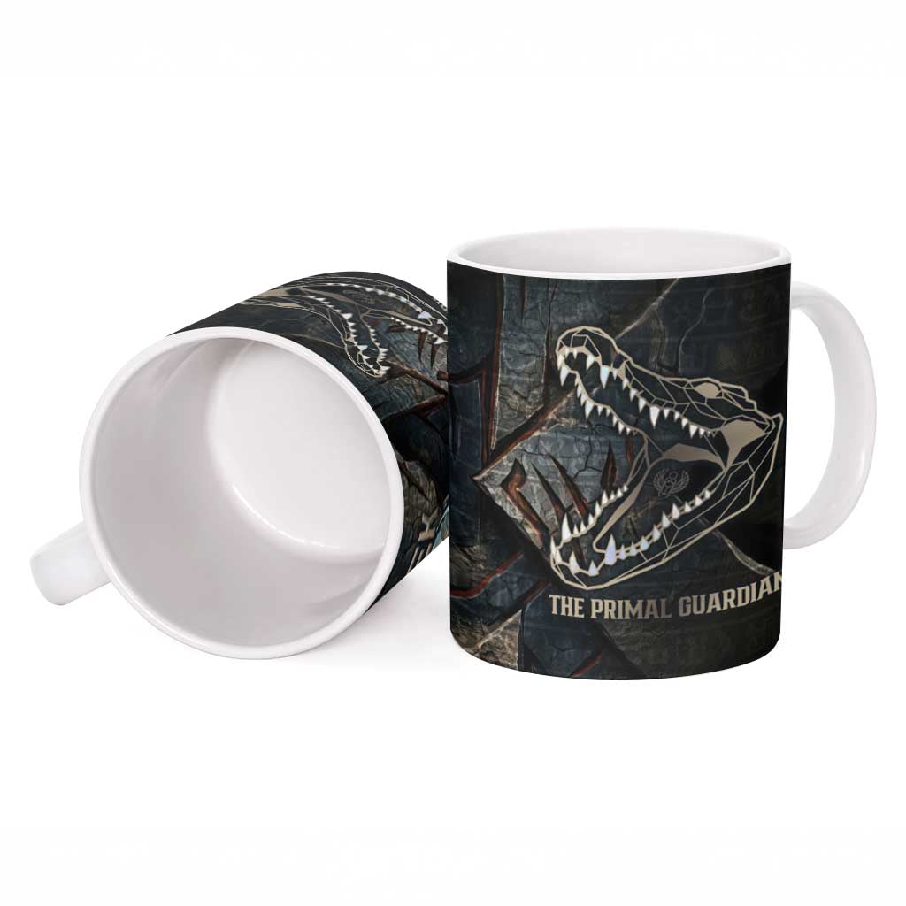Sobek Egypt Ceramic Mug with Crocodile Head Water Symbolism Ancient Guardian