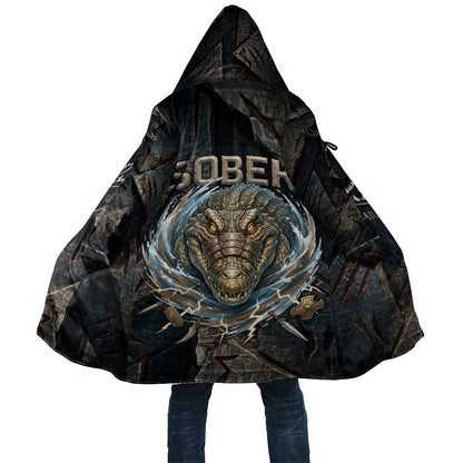 Sobek Egypt Cloak with Crocodile Head Water Symbolism Ancient Guardian