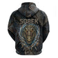 Sobek Egypt Hoodie with Crocodile Head Water Symbolism Ancient Guardian