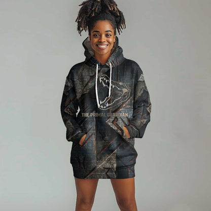 Sobek Egypt Hoodie Dress with Crocodile Head Water Symbolism Ancient Guardian