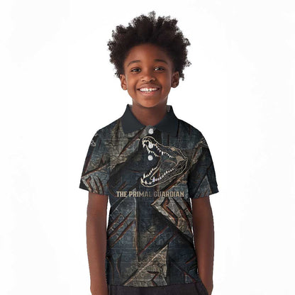 Sobek Egypt Kid Polo Shirt with Crocodile Head Water Symbolism Ancient Guardian