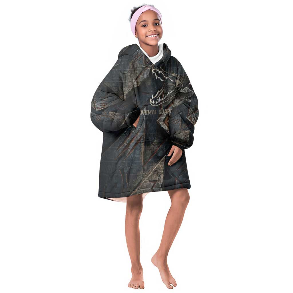 Sobek Egypt Kid Wearable Blanket Hoodie with Crocodile Head Water Symbolism Ancient Guardian