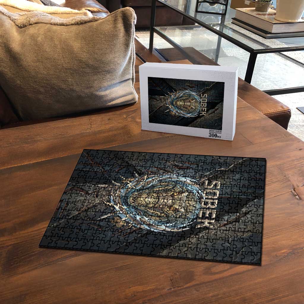 Sobek Egypt Puzzle with Crocodile Head Water Symbolism Ancient Guardian