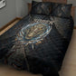 Sobek Egypt Quilt Bed Set with Crocodile Head Water Symbolism Ancient Guardian
