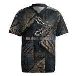 Sobek Egypt Rugby Jersey with Crocodile Head Water Symbolism Ancient Guardian