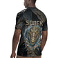 Sobek Egypt Rugby Jersey with Crocodile Head Water Symbolism Ancient Guardian