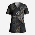 Sobek Egypt Scrub Top with Crocodile Head Water Symbolism Ancient Guardian