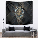 Sobek Egypt Tapestry with Crocodile Head Water Symbolism Ancient Guardian