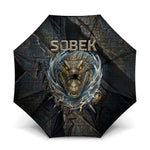 Sobek Egypt Umbrella with Crocodile Head Water Symbolism Ancient Guardian