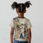 Thoth Kid T shirt Ibis Head and Ancient Scroll Egyptian Wisdom