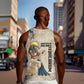Thoth Men Tank Top Ibis Head and Ancient Scroll Egyptian Wisdom