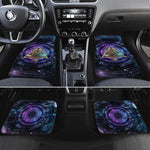 Thoth Ancient Egyptian Cosmic Car Mats with Sacred Eye and Baboon Symbol Theme
