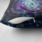 Thoth Ancient Egyptian Cosmic Pillow Cover with Sacred Eye and Baboon Symbol Theme