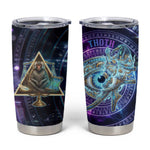 Thoth Ancient Egyptian Cosmic Tumbler Cup with Sacred Eye and Baboon Symbol Theme